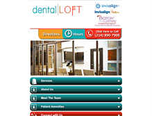 Tablet Screenshot of dentalloft.mobi